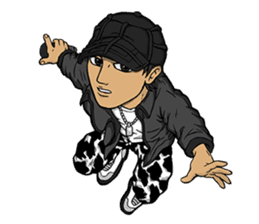 JEY-J (The Hip-Hop Artist) Part II sticker #5740721