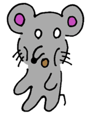 GONEZUMI mouse sticker #5740798