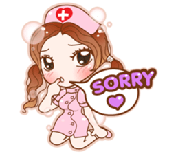 Pinky Cosplay Girl sticker #5740829