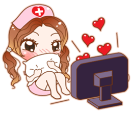 Pinky Cosplay Girl sticker #5740872