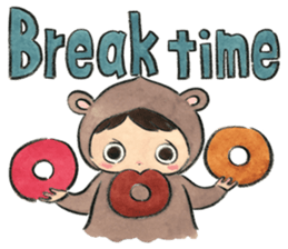 Children and animals sticker #5740885