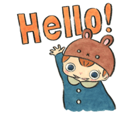 Children and animals sticker #5740891