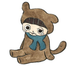 Children and animals sticker #5740913