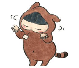 Children and animals sticker #5740914