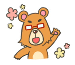 Everyday Bear Kuma-shan Life sticker #5740924