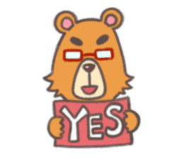 Everyday Bear Kuma-shan Life sticker #5740928