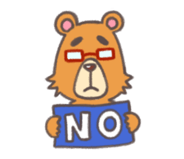 Everyday Bear Kuma-shan Life sticker #5740929