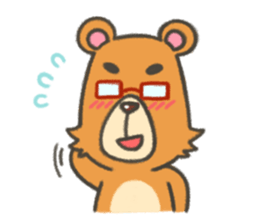 Everyday Bear Kuma-shan Life sticker #5740930