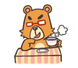 Everyday Bear Kuma-shan Life sticker #5740931