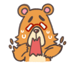 Everyday Bear Kuma-shan Life sticker #5740938