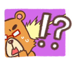 Everyday Bear Kuma-shan Life sticker #5740939