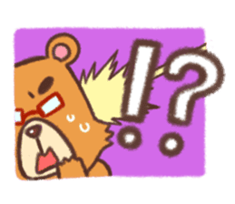 Everyday Bear Kuma-shan Life sticker #5740939