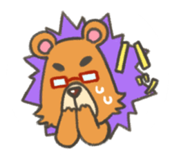 Everyday Bear Kuma-shan Life sticker #5740940