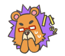 Everyday Bear Kuma-shan Life sticker #5740940