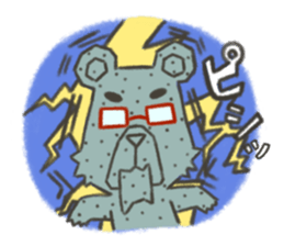 Everyday Bear Kuma-shan Life sticker #5740942