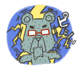 Everyday Bear Kuma-shan Life sticker #5740942