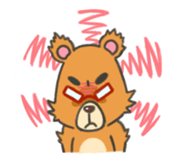 Everyday Bear Kuma-shan Life sticker #5740948