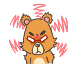 Everyday Bear Kuma-shan Life sticker #5740948