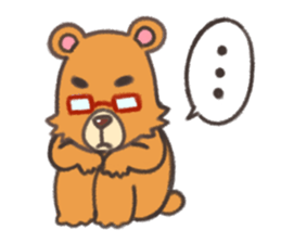 Everyday Bear Kuma-shan Life sticker #5740956