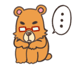 Everyday Bear Kuma-shan Life sticker #5740956