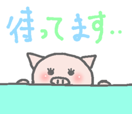 Diet pig Sticker sticker #5741141