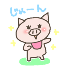 Diet pig Sticker sticker #5741150