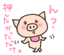 Diet pig Sticker sticker #5741153