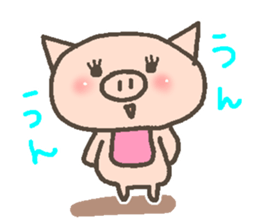Diet pig Sticker sticker #5741158