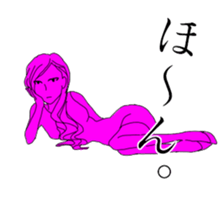 Noisy female daily life sticker #5741215