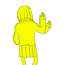 Noisy female daily life sticker #5741232