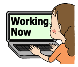 Oh My.... Busy!! sticker #5741358