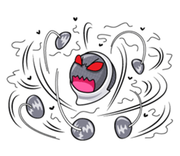 fencing in love sticker #5741449