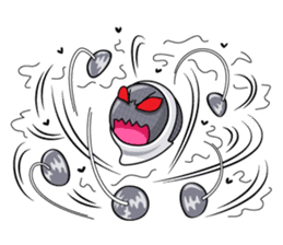 fencing in love sticker #5741449