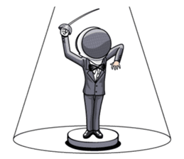 fencing in love sticker #5741458