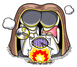 fencing in love sticker #5741465