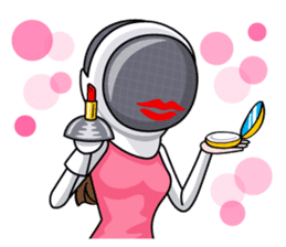 fencing in love sticker #5741467