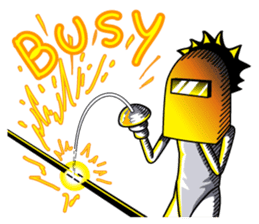 fencing in love sticker #5741468