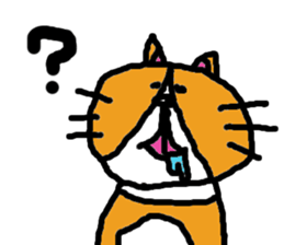 cat taro sticker sticker #5741524