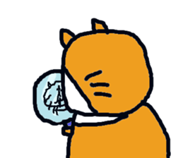 cat taro sticker sticker #5741536