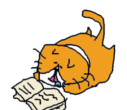 cat taro sticker sticker #5741548