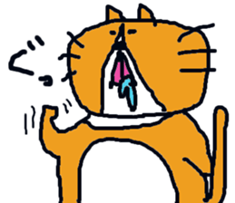 cat taro sticker sticker #5741558