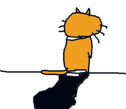 cat taro sticker sticker #5741563