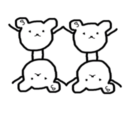 kumaS face sticker #5741841