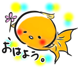 pururun kingyochan sticker #5742327