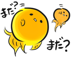 pururun kingyochan sticker #5742361