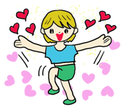 Ordinary girl,Nacyu-ko sticker #5742375