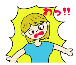 Ordinary girl,Nacyu-ko sticker #5742386