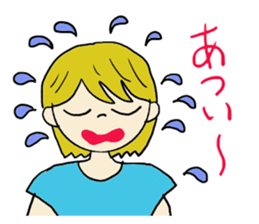 Ordinary girl,Nacyu-ko sticker #5742387