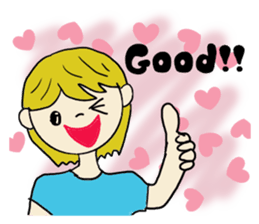 Ordinary girl,Nacyu-ko sticker #5742401