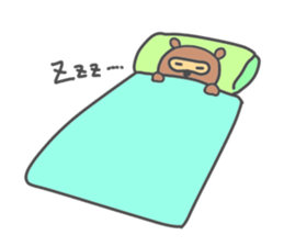 a raccoon dog -TANUKI- sticker #5742413